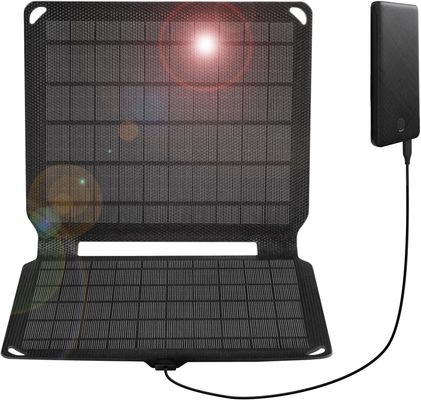 Carregadores de painéis solares de emergência portáteis de células solares monocristalinas ETFE 10W 5V