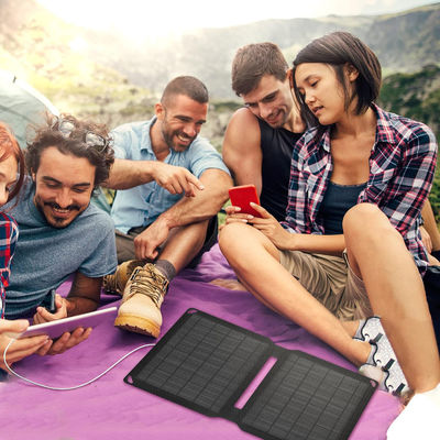 Carregadores de painéis solares de emergência portáteis de células solares monocristalinas ETFE 10W 5V