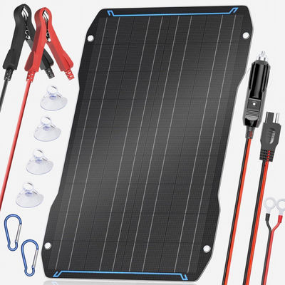 30 Watt resistente à água Painel solar flexível Carregador de bateria de carro portátil
