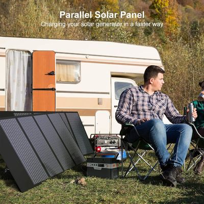 Painel solar portátil policristalino de 140W para laptop e celular