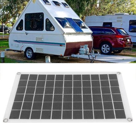 Painel Solar Portátil Leve Célula Monocristalina 100W 12/24V Saída USB