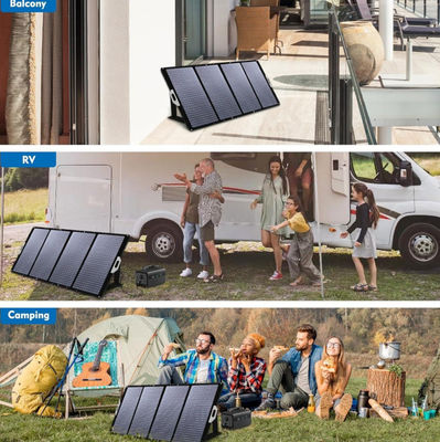 Cobertura Solar Plegavel Portátil 400W IP67 Impermeável Para Estação Elétrica