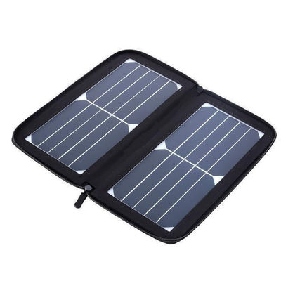 10w impermeável Smart USB Solar Dobrável cobertor Para Telefone Móvel