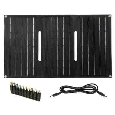 Carregador de bateria solar naval dobrável de 30w para barco para acampar ao ar livre ODM