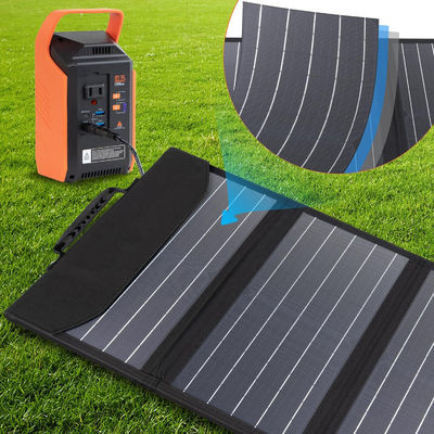 Kit de carregador de painéis solares portáteis dobráveis de 30W para acampamento ao ar livre