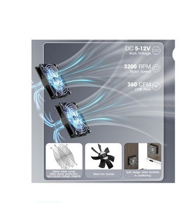 FTBM22 Ventilador solar, Kit de ventilador solar com painel solar de 22W IP67 à prova d'água
