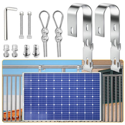 Painel de sistema solar fotovoltaico comercial de 800W para instalação em varandas