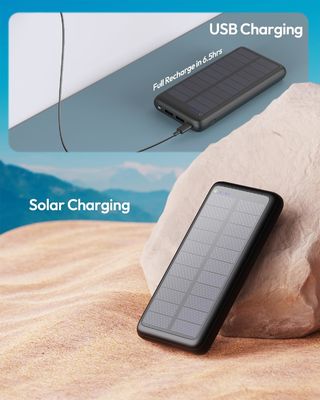 Carregador solar portátil USB C 27000mAh para tablet de telefone celular ODM