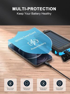 38800mAh Solar Power Usb Power Bank Impermeável Para Acampamento ao Ar Livre