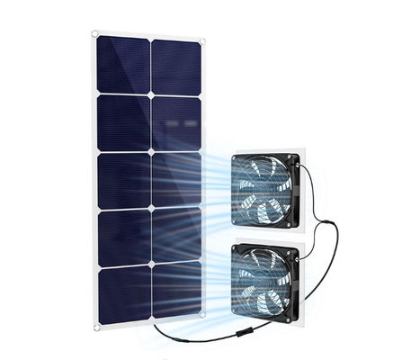 FTBM30 Kit de ventilador de painel solar, 30W, com energia solar, resistente a intempéries IP65