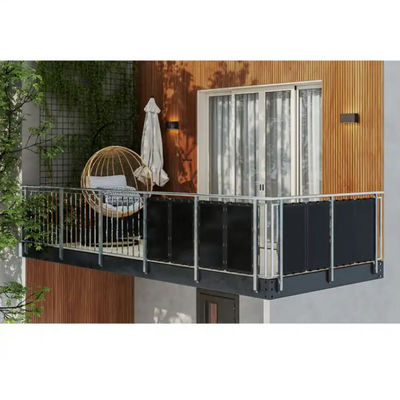 Sistema de painéis solares de varanda de cintura de 600w Silício monocristalino