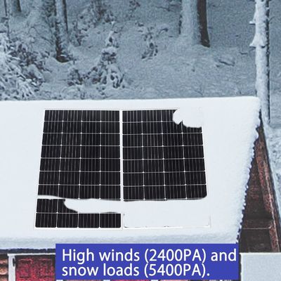 Modulo de painel solar rígido mono PV de 12V 24V 300W 150W Potência