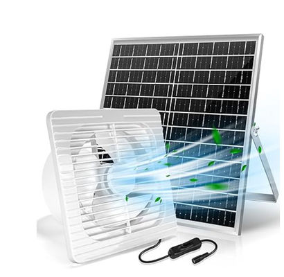 Fener sem escovas branco monocristalino mini Kit de painel solar 30W 8 &quot;