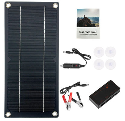 Painéis portáteis de carregamento solar de silício monocristalino USB Emergência 5V