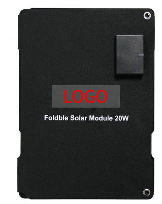 Modulo solar portátil de 20W carregador solar leve personalizado