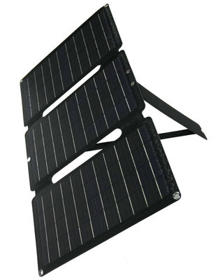 Carregador de painel solar dobrável de 30W personalizado com saída de CC