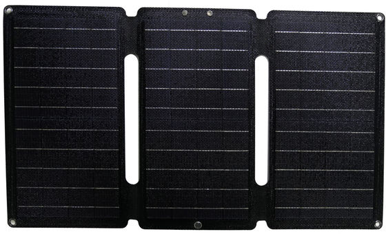 Carregador de painel solar dobrável de 30W personalizado com saída de CC